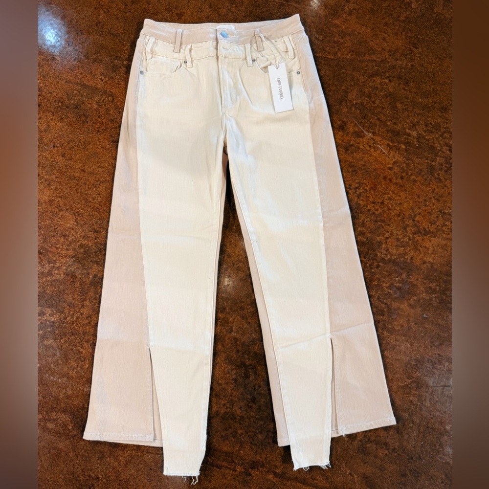 Driftwood Cece Two Tone Jeans NWT